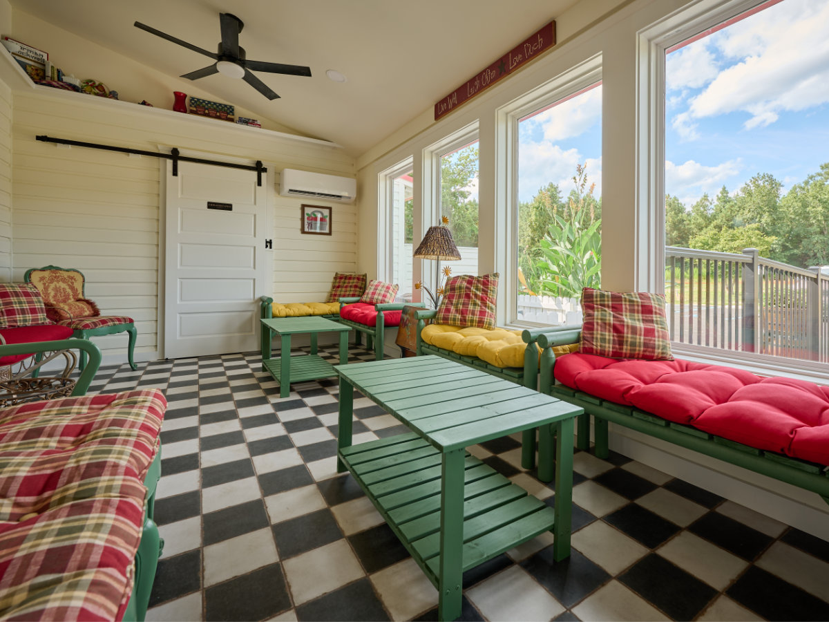 The sunroom