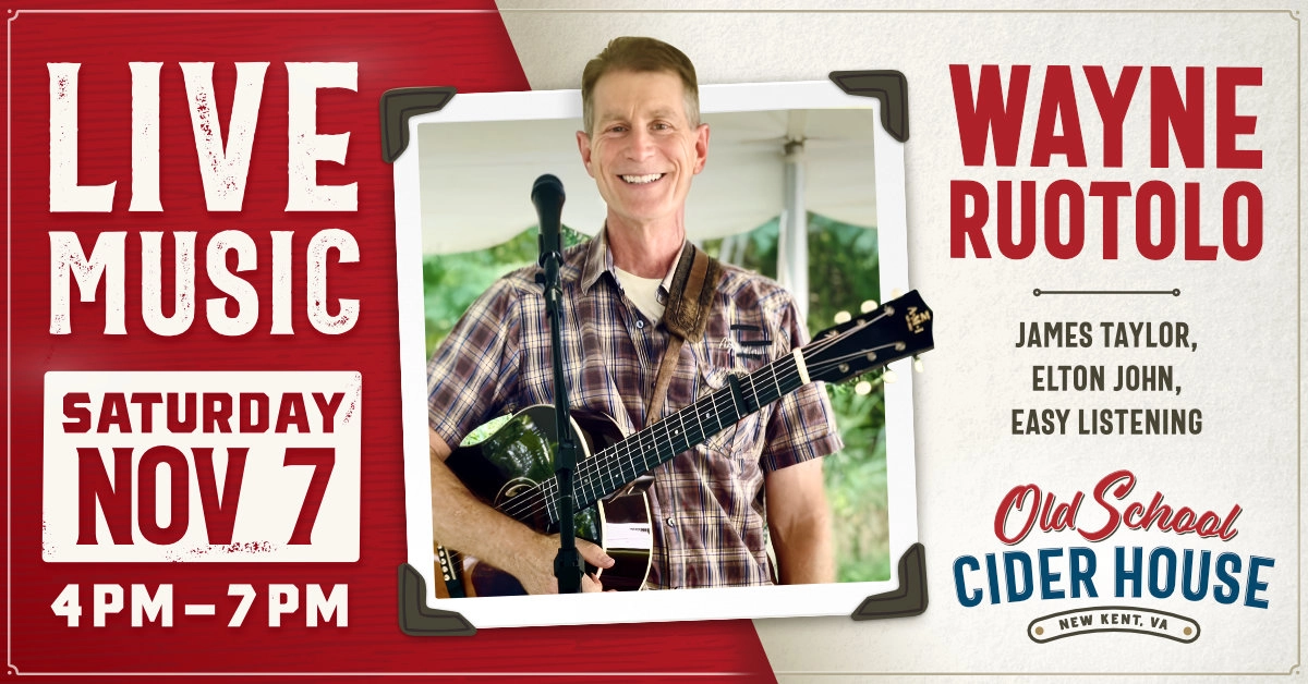 Saturday Afternoon with Wayne Ruotolo